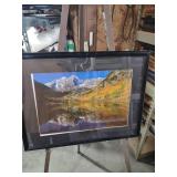 Maroon Bells Colorado Mountain Lake Photography Print