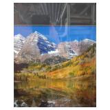 Maroon Bells Colorado Mountain Lake Photography Print