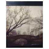 Central Park Bridge Photography Art Print