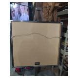 African Women Silhouette Art Print has broken glass