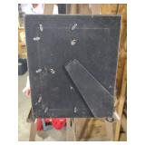 Civil War Officer Portrait in Ornate Frame