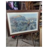 The Jerk Line by Charles M. Russell Western Print