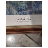 The Jerk Line by Charles M. Russell Western Print