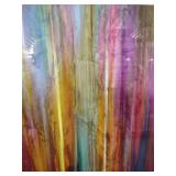 Contemporary Abstract Rainbow Watercolor Art Print