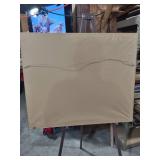 Mediterranean Courtyard Print in Gold Frame