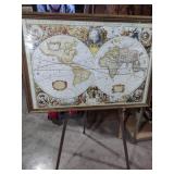 Nova Totius Terrarum World Map Print