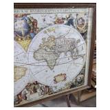 Nova Totius Terrarum World Map Print