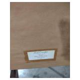 Jose Escofet Tulips and Pansies Framed Print