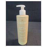 Cremo White Jasmine Amber Skin Moisturizing Body Wash for Women, Notes of White Jasmine, Red Currant, and Sweet Amber, 16 Fl Oz