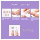 KISS imPRESS No Glue Mani Press On Nails, French, 