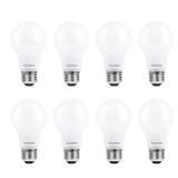 Sylvania ECO LED A19 Light Bulb, 60W Equivalent, Efficient 9W, 7 Year, 750 Lumens, Non-Dimmable, Frosted, 5000K, Daylight - 8 Pack (40883)