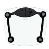 Taylor Digital Bathroom Scale, Body Weight Scale, Instant On and Off, 400 lb Capacity, Sturdy Clear Glass with Chrome-Finish Base