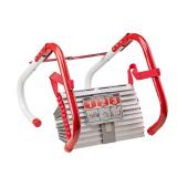 Kidde Fire Escape Ladder, 2-Story Rope Ladder, Extends to 13-Feet, Anti-Slip Rungs - Retail $45