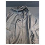 Joyshop Mens Halloween Witch Cosplay Robe Costume Adult Hooded Cloak Cape (Black, X-Large)