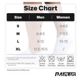 PAPLUS Ankle Running Socks Men and Women 5 Pairs, Athletic Cushioned Tab Low Cut Sports Socks (2Black 2White 1Gray)