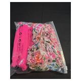 Bolsamila Bikini for Women Bikini Short Summer Beach Halter Triangle Swimsuits 3 Piece Set (US, Alpha, Medium, Regular, Regular, Pink)