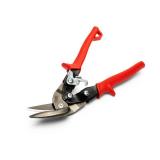 Crescent Wiss 9-1/4\" Metalmaster Offset Straight and Left Cut Aviation Snips - M6R , Red