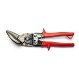 Crescent Wiss 9-1/4\" Metalmaster Offset Straight and Left Cut Aviation Snips - M6R , Red