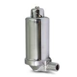 Midline Valve 6J3I5 Steam Radiator Air Vent; Heat Regulator Valve; Angle Adjustable Mount; 1/8 in. MIP; Chrome Plated Steel