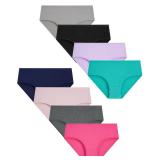 Boboking Girls Underwear Cotton Briefs Teen Kids Panties 16years Mixed color