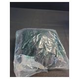 CSDAJIO 2 Piece Outfits for Women Sleeveless Lace Shirt Draped Cowl Neck Tank Top and Ruched Bodycon Mini Skirt Sets Black Large