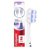 Colgate Gum Expert Ultra Soft Toothbrush Pack, Extra Soft Toothbrush for Sensitive Gums, Bleeding and Irritation, 2 Pack