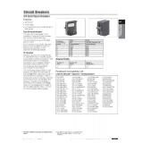 Siemens D120 Classified Circuit Breaker Type QD Replacement for Square D Type QO. 1-Pole 20-Amp, Black