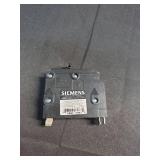 Siemens D120 Classified Circuit Breaker Type QD Replacement for Square D Type QO. 1-Pole 20-Amp, Black