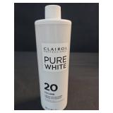 Clairol Professional Pure White 20 volume Creme Developer, 16 oz (Pack of 1)