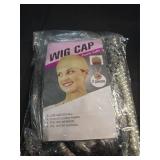 Feacole Old Lady Costume Set-Grandmother Wig,Wig Caps, Madea Granny Glasses, Eyeglass Retainer Chain,Pearl Necklace(5 Pieces)