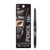 Revlon ColorStay Pencil Waterproof Eyeliner, Smudge-Proof, Eye Makeup with Built-In Sharpener, 201 Black, 0.01 oz