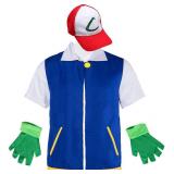 Stenoloma Adult Kids Cosplay Costume Halloween Hoodie Jacket Gloves Hat Sets for Trainer, XXL