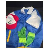 Stenoloma Adult Kids Cosplay Costume Halloween Hoodie Jacket Gloves Hat Sets for Trainer, XXL