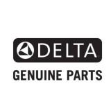 Delta Faucet RP17451 Single Clear Knob Handle Kit with Button and Set Screw for Tub/Shower Chrome, 2-1/2\" H x 2-1/8\" W