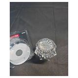 Delta Faucet RP17451 Single Clear Knob Handle Kit with Button and Set Screw for Tub/Shower Chrome, 2-1/2\" H x 2-1/8\" W