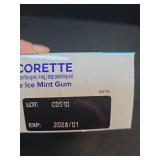 Nicorette 4mg Stop Smoking Aid NicotineGum - White Ice Mint - 100ct