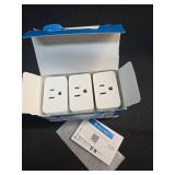 TP-Link Tapo Matter Supported Smart Plug Mini, Compact Design, 15A/1800W Max, Super Easy Setup, Works with Apple Home, Alexa & Google Home, UL Certified, 2.4G Wi-Fi Only, White, Tapo P125M(3-Pack)