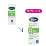 Cetaphil Face Moisturizer, Daily Oil Free Facial Moisturizer with SPF 35, For Dry or Oily Combination Sensitive Skin, Fragrance Free Face Lotion