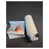 Aquasana Shower Filter | Dermatologist-recommended for softer, healthier skin & hair | Proven to reduce 90% of chlorine for 6 months | High pressure | Use your own shower head | AQ-4100NSH