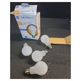 GE Classic LED Light Bulbs, 40 Watt, Soft White, A19 (4 Pack)