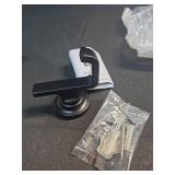 Delta Tetra (1-Pack) Towel Hooks Matte Black Double Bathroom J Hooks Wall Mounted for Robes & Towels Hand Towel Hook Holder Kitchen, Bathroom Accessories 78935-BL