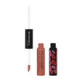 Rimmel London Provocalips 16hr Kiss-Proof Lip Color - Two-Step Liquid Lipstick to Lock in Color and Shine - 730 Make Your Move, .14 fl.oz.