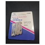 Prime-Line K 5003 Aluminum, Spring-Loaded Screen Door Strike Plate (Single Pack)