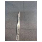 Hakko CHP 3-SA Stainless Steel Non-Magnetic Precision Tweezers with Very Fine Point Tips for Microelectronics Applications, 4-3/4\" Length