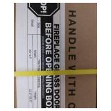 Stanbroil Fireplace Glass Door - Retail: $234