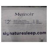 Signature Sleep Memoir 12  Memory Foam Mattress  King - Retail: $955