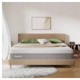 Nuvilla 12-Inch Memory Foam Mattress - King Size Meas:28 X 28 X 203 (C M) - Retail: $284