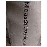 Nuvilla 12-Inch Memory Foam Mattress - King Size Meas:28 X 28 X 203 (C M) - Retail: $284