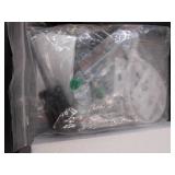 Tribesigns  LED Bookcase with Lights  size 39.37\" L X 16.14\"W X 8.86\"H - Retail: $1,459