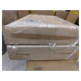 White Farmhouse Nightstand with 2 Drawers there is 2 Nightstand same color - Retail: $69